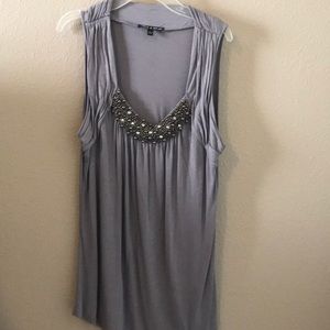 Grey Ladies Blouse